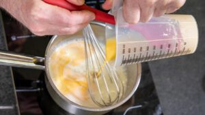 6 Herstellung Vanillecreme