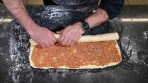 7 Einrollen Schnecken