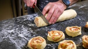 8 Schneiden Schnecken