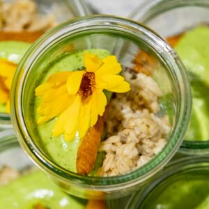 Urkorn – Risotto Mit Geschmorter Karotte Und Kartoffel – Spinatschaum 2