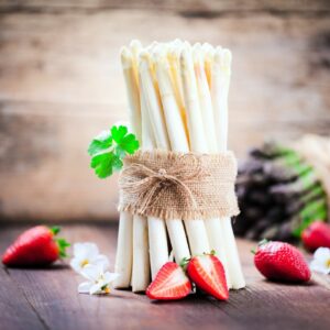 Spargel Erdbeeren