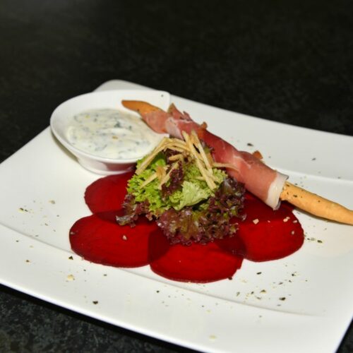 1 Vorspeise Rotebeete Carpaccio 3062