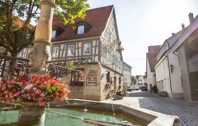 Hotel Herrmann Aussenansicht Marktplatz